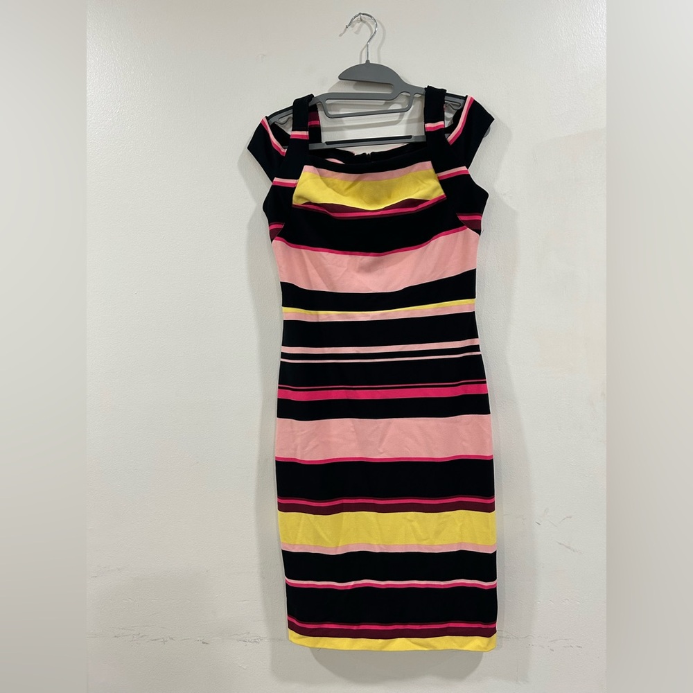 ECI Multicolor Striped Midi Dress - Picture 2 of 4